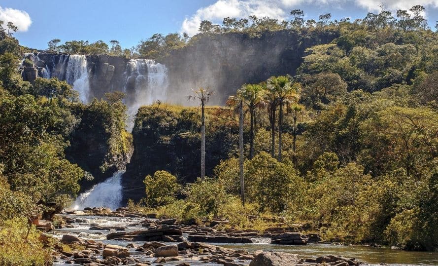 Cachoeira em Pirenópolis
