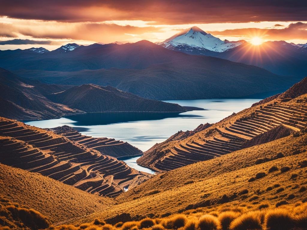 Rota do Sol para o Lago Titicaca