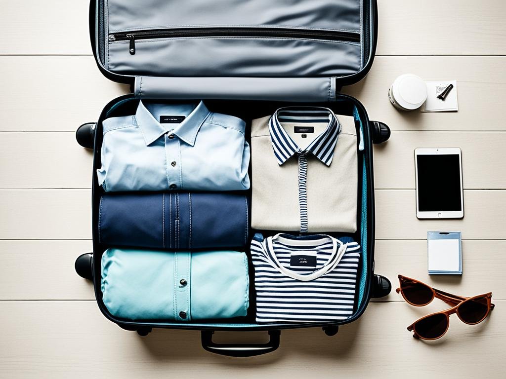 mala de viagem eficiente