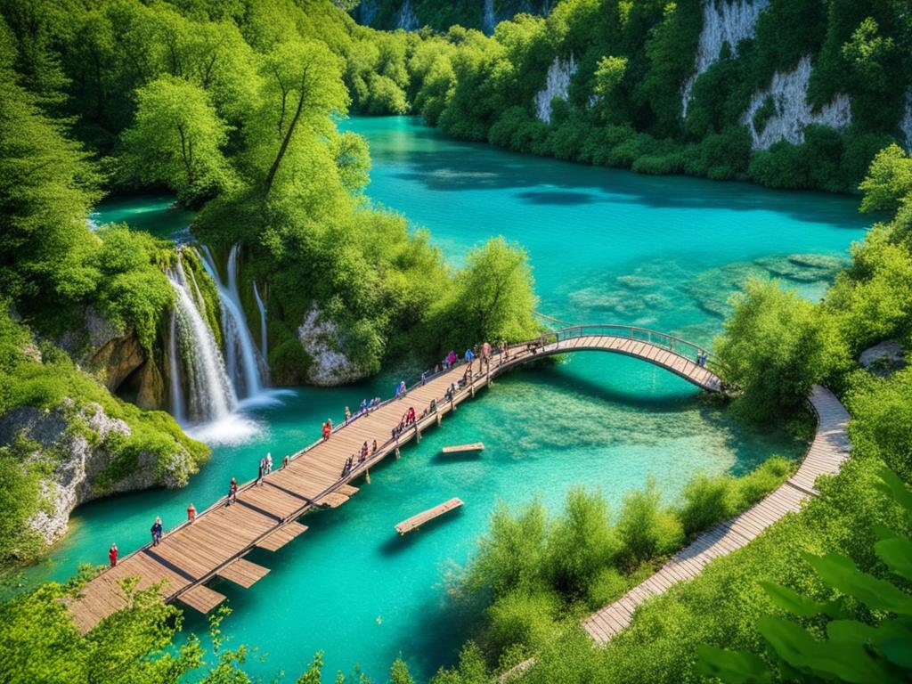 Parque Nacional Plitvice, Croácia Parque Nacional Plitvice, Croácia