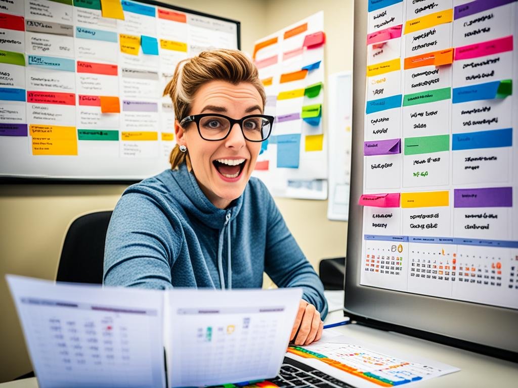 organização da agenda