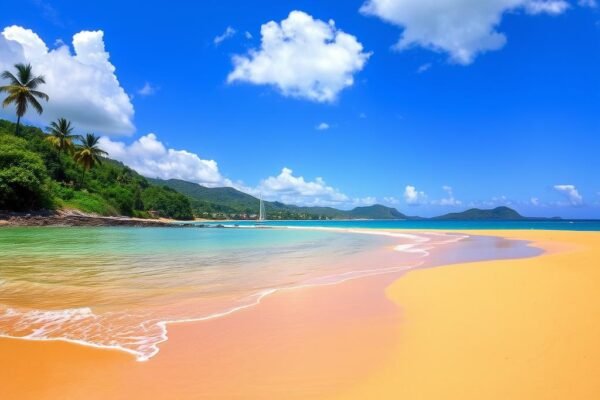 Foco nas Praias Mais Bonitas do Brasil
