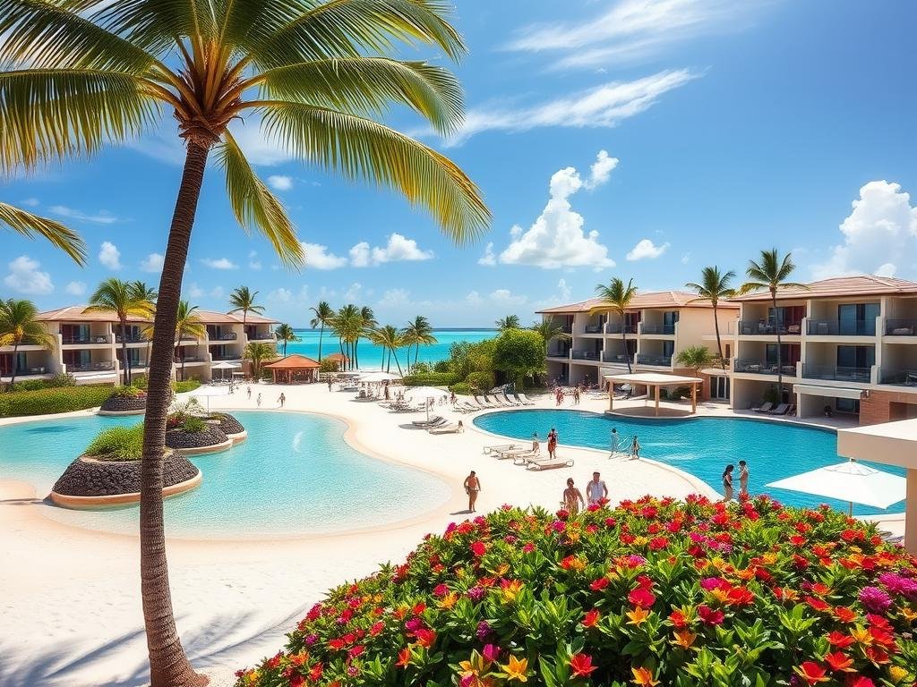 Foco nos Resorts All-Inclusive no Caribe