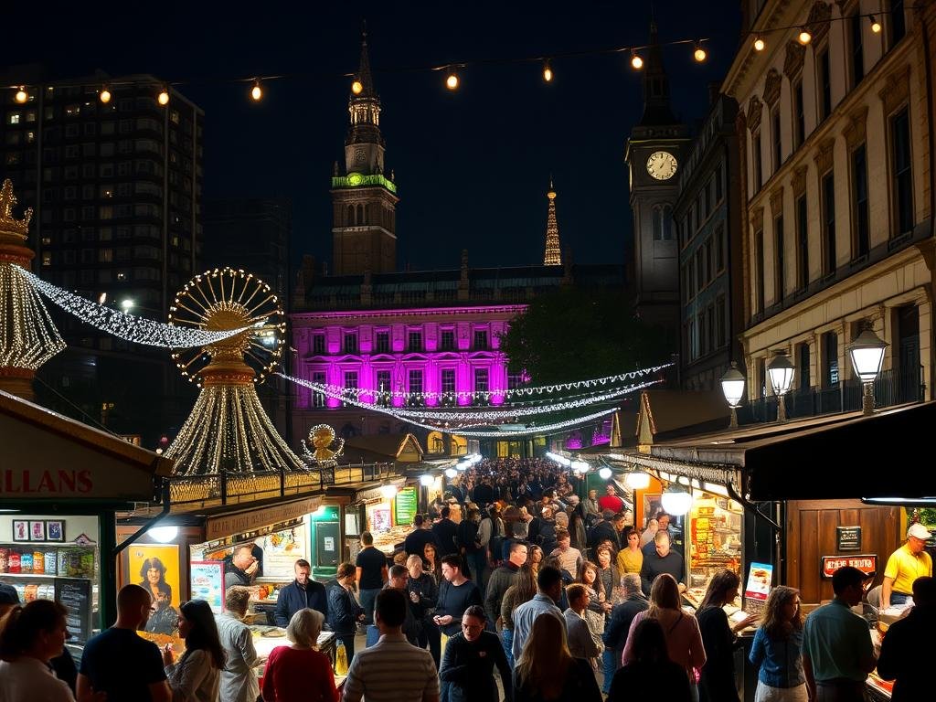 Mercados e vida noturna em Londres Mercados e vida noturna em Londres