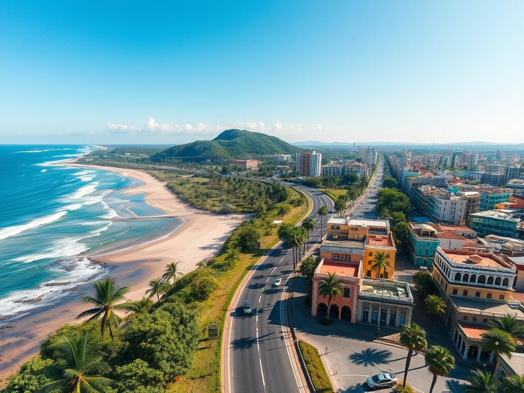 Viajar de carro pelo Nordeste