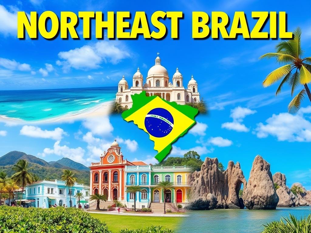 pontos turísticos no Nordeste