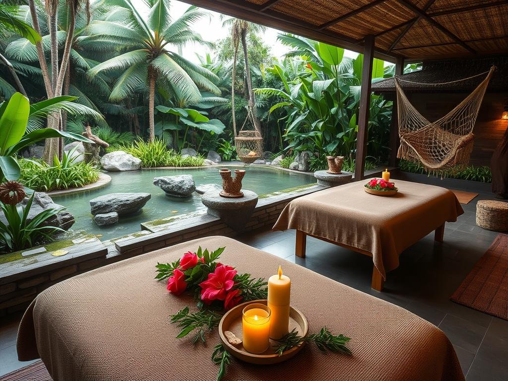 Tratamentos naturais e orgânicos em spas