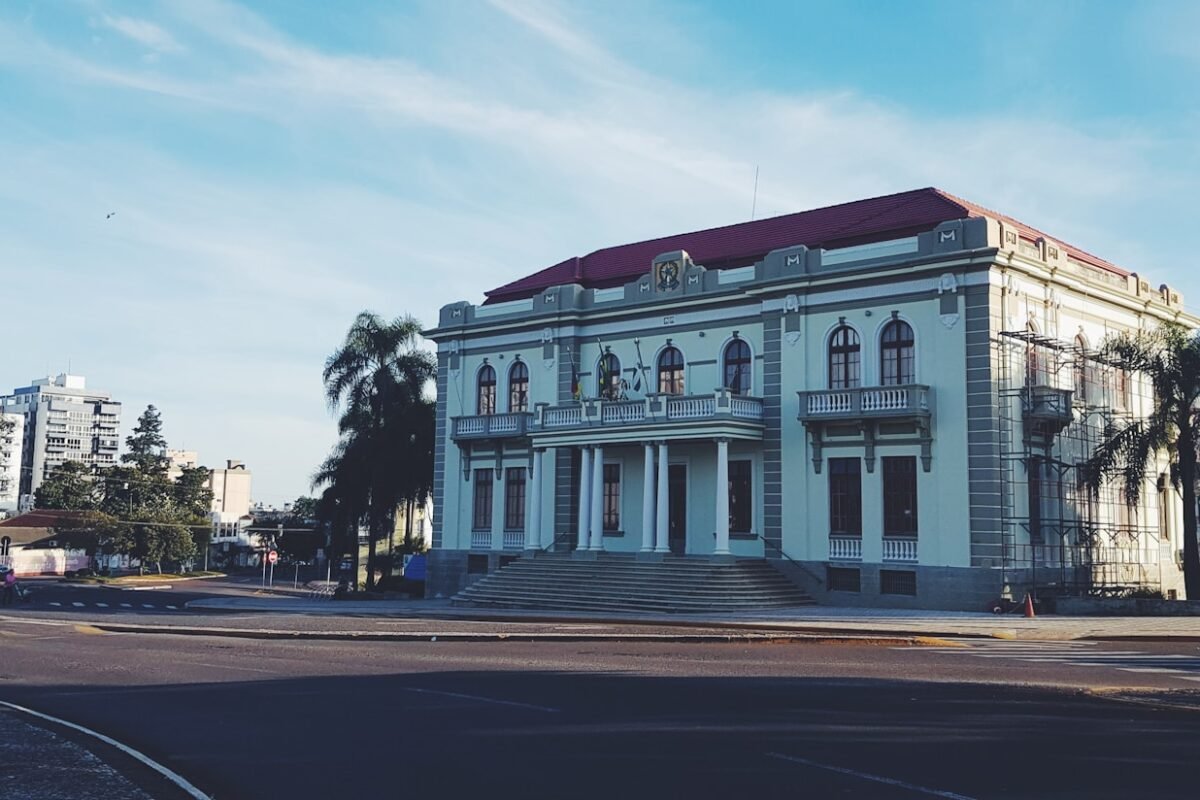 white and gray concrete building
