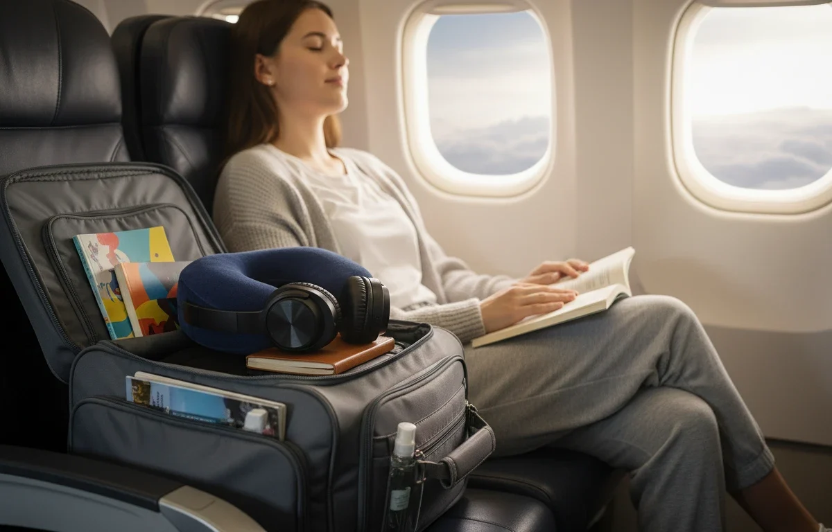 Mala de Mão em Voos Longos: Essenciais para Conforto Total