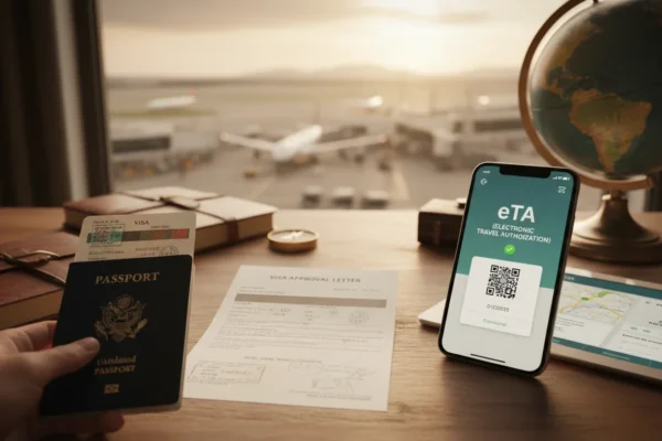 Planejando Viagem ao Exterior: Diferença Visto e eTA