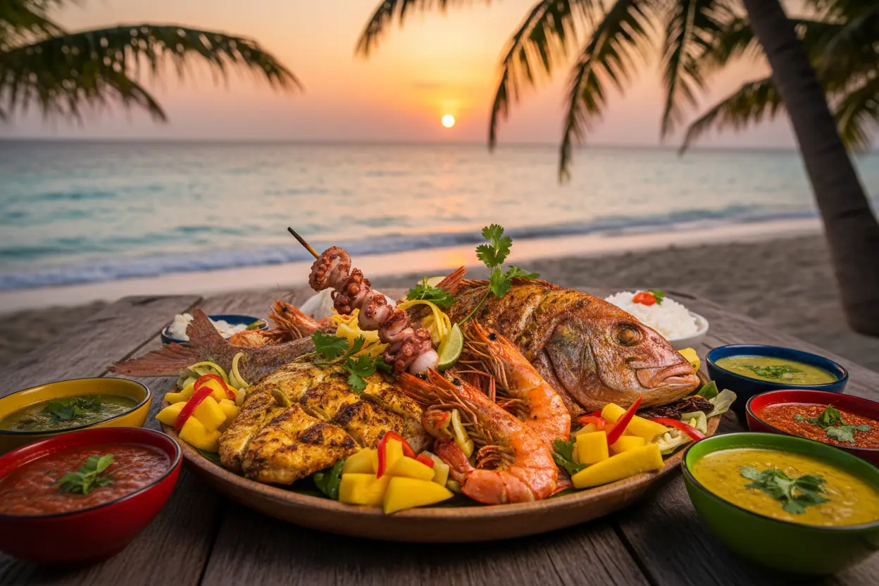 Quanto custa viajar para Maldivas e comer bem