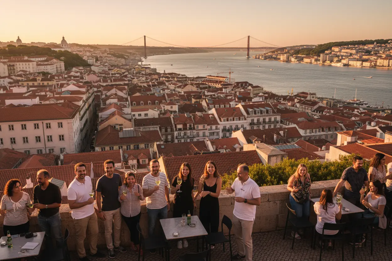 Miradouros de Lisboa - Vistas Incríveis O que fazer em Lisboa 3 dias - Miradouros