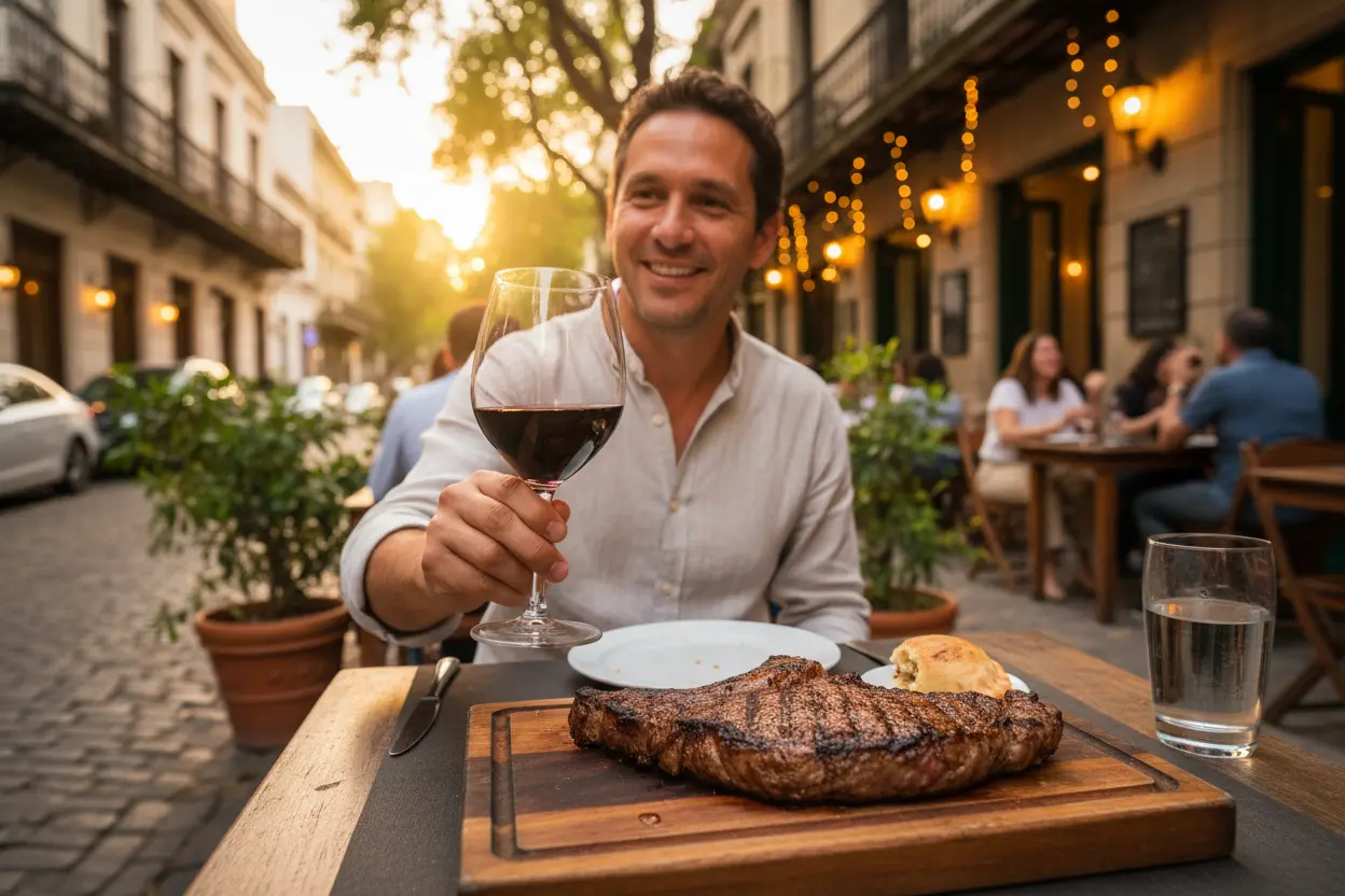 O que fazer em Buenos Aires: Casal no Caminito