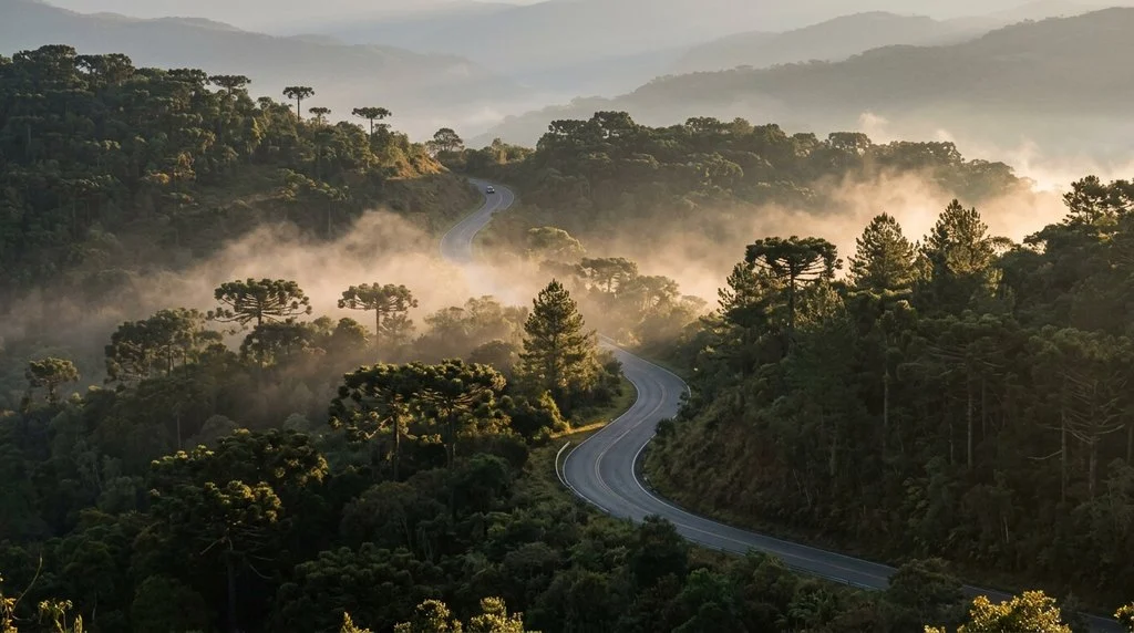 Gramado Ou Campos Do Jordao Estrada De Serra